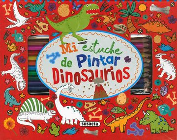 portada Mi Estuche de Pintar Dinosaurios (in Spanish)