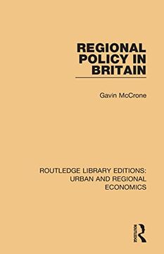 portada Regional Policy in Britain (Routledge Library Editions: Urban and Regional Economics) (in English)