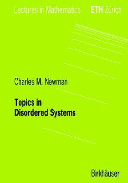 portada topics in disordered systems (en Inglés)
