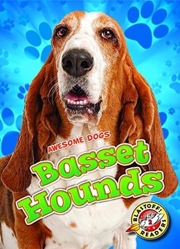 portada Basset Hounds (Awesome Dogs: Blastoff Readers, Level 2)
