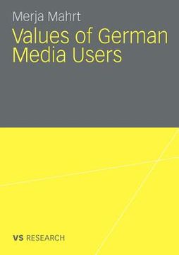 portada values of german media users: 1986 - 2007 (en Inglés)