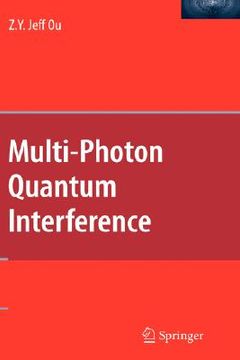 portada multi-photon quantum interference (en Inglés)