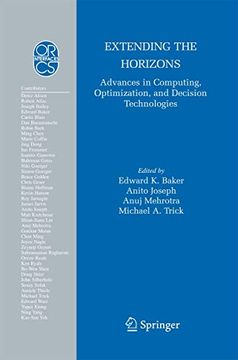 portada Extending the Horizons: Advances in Computing, Optimization, and Decision Technologies (Operations Research
