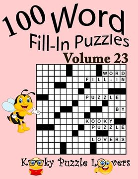 portada Word Fill-In Puzzles, Volume 23: 100 Puzzles (en Inglés)