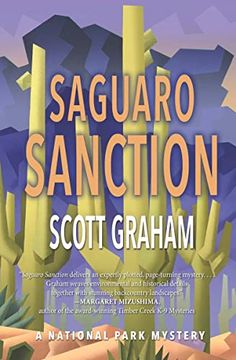 portada Saguaro Sanction (National Park Mystery Series) (en Inglés)