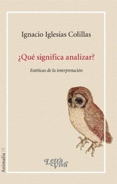 portada Que Significa Analizar? (in Spanish)