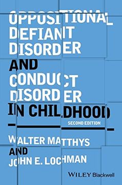 portada Oppositional Defiant Disorder and Conduct Disorderin Childhood 2E