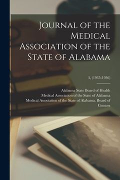 portada Journal of the Medical Association of the State of Alabama; 5, (1935-1936) (en Inglés)