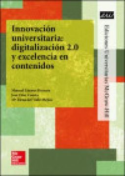 portada LA INNOVACION UNIVERSITARIA: DIGITALIZACION 2.0 Y EXCELENCIA EN CONTENIDOS.