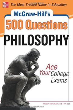 portada Mcgraw-Hill's 500 Philosophy Questions: Ace Your College Exams (Mcgraw-Hill's 500 Questions Series) (in English)