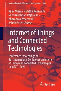 portada Internet of Things and Connected Technologies: Conference Proceedings on 6th International Conference on Internet of Things and Connected Technologies (in English)