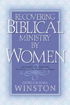 portada recovering biblical ministry by women (en Inglés)