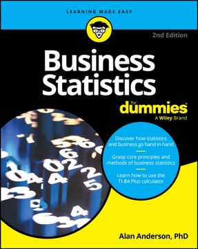 portada Business Statistics For Dummies (en Inglés)