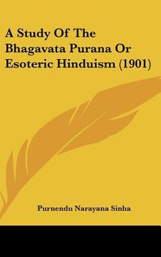 portada a study of the bhagavata purana or esoteric hinduism (1901) (in English)