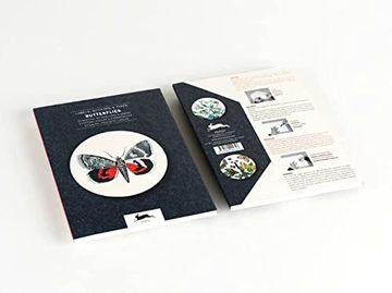 portada Butterflies: Label & Sticker Book (English, Spanish, French and German Edition)