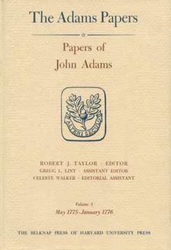 portada papers of john adams, volumes 3 and 4: may 1775 - august 1776 (en Inglés)