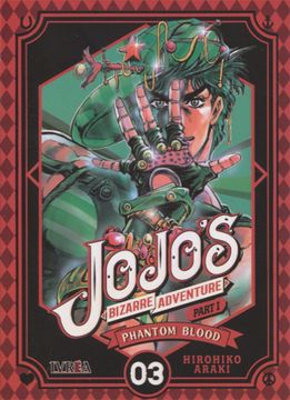 portada Jojo's Bizarre Adventure 1, Phantom Blood (in Spanish)
