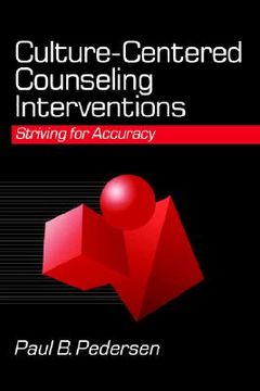 portada culture-centered counseling interventions: striving for accuracy (en Inglés)