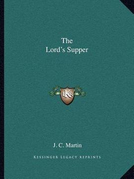 portada the lord's supper (en Inglés)