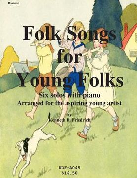 portada Folk Songs for Young Folks - bassoon and piano (en Inglés)