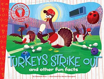 portada Turkeys Strike Out: And Other Fun Facts (en Inglés)