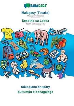 portada Babadada, Malagasy (Tesaka) - Sesotho sa Leboa, Rakibolana An-Tsary - Pukuntšu e Bonagalago: Malagasy (Tesaka) - North Sotho (Sepedi), Visual Dictionary 