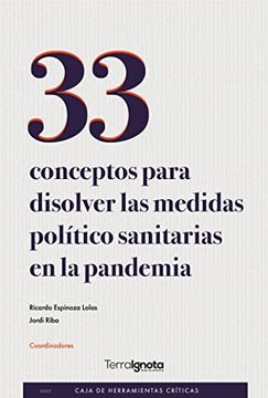 portada 33 Conceptos Para Disolver las Medidas Político-Sanitarias (in Spanish)