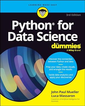 portada Python for Data Science for Dummies (For Dummies (Computer (in English)