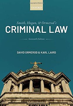 portada Smith, Hogan, and Ormerod'S Criminal law 