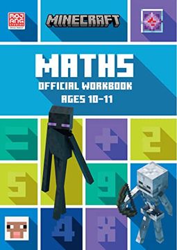 portada Minecraft Maths Ages 10-11: Official Workbook (Minecraft Education) 