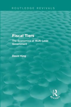 portada Fiscal Tiers (Routledge Revivals) (in English)