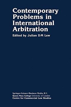 portada contemporary problems in international arbitration (en Inglés)