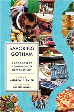 portada Savoring Gotham: A Food Lover's Companion to new York City (en Inglés)