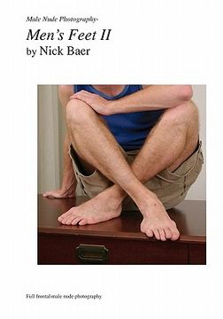 portada male nude photography- men's feet ii (in English)