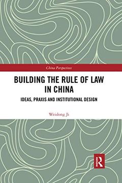 portada Building the Rule of law in China (China Perspectives) 