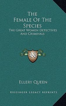 portada the female of the species: the great women detectives and criminals (in English)