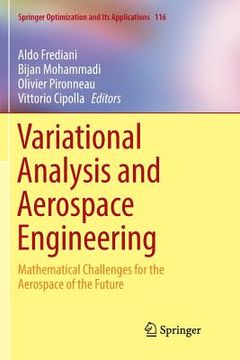 portada Variational Analysis and Aerospace Engineering: Mathematical Challenges for the Aerospace of the Future