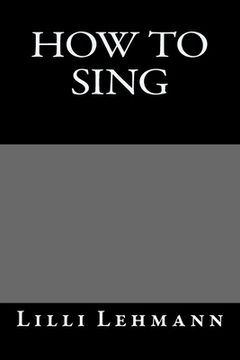 portada How To Sing (en Inglés)