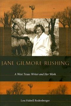 portada jane gilmore rushing: a west texas writer and her work (en Inglés)