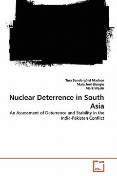 portada nuclear deterrence in south asia (en Inglés)