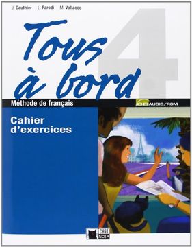 portada Tous A Bord 4 Cahier D'exercices (Chat Noir. methodes)