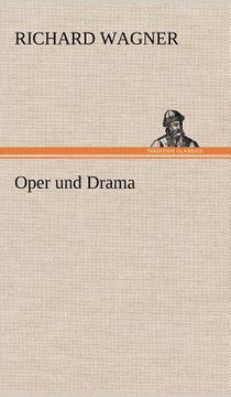 portada Oper Und Drama (en Alemán)