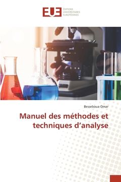 portada Manuel des méthodes et techniques d'analyse (en Francés)