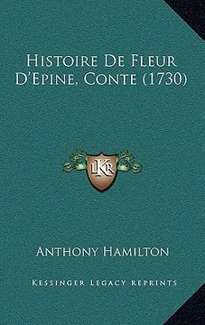 portada histoire de fleur d'epine, conte (1730) (en Inglés)