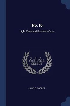 portada No. 16: Light Vans and Business Carts (en Inglés)