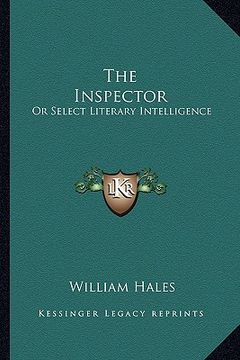 portada the inspector: or select literary intelligence