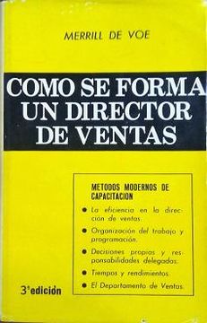 portada Como se Forma un Director de Ventas