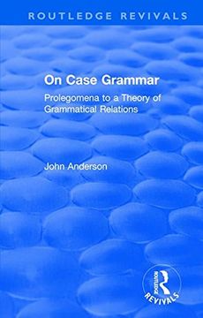 portada On Case Grammar (Routledge Revivals) (en Inglés)