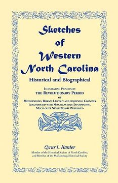portada sketches of western north carolina (in English)