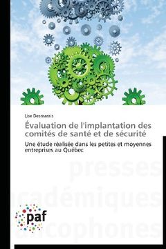 portada Evaluation de L'Implantation Des Comites de Sante Et de Securite